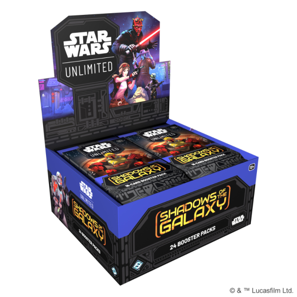 Star Wars: Unlimited Shadows of the Galaxy Booster Box (24 Packs) - Image 2