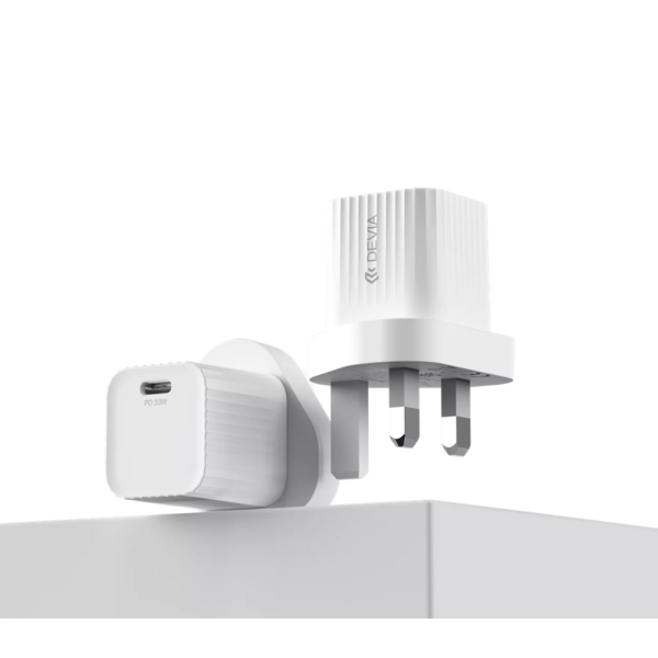 Devia - 33W GaN Mini USB-C PD Plug - White - Image 3