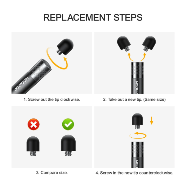 Joyroom JR-DR01 Capacitive Stylus Pen - Image 9