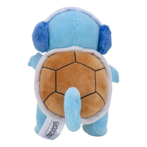 Pokemon 8in Seasonal Squirtle Plush With Ear Muffs - Image 3