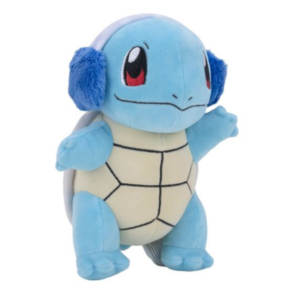 Pokemon 8in Seasonal Squirtle Plush With Ear Muffs - Image 5