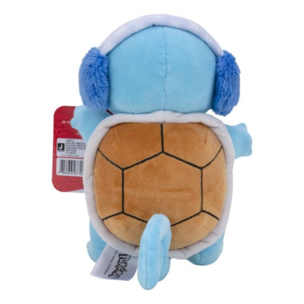 Pokemon 8in Seasonal Squirtle Plush With Ear Muffs - Image 6