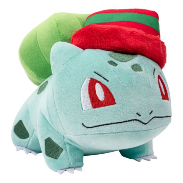 Pokemon 8" Seasonal Bulbasaur Plush with Hat - Image 3