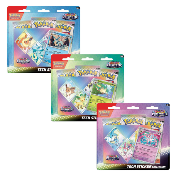 Pokémon TCG: Scarlet & Violet 8.5 – Prismatic Evolutions - Tech Sticker Collection - Image 1