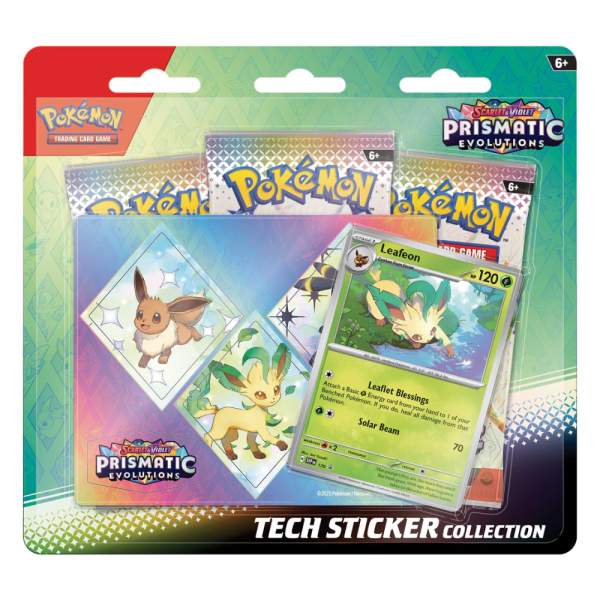 Pokémon TCG: Scarlet & Violet 8.5 – Prismatic Evolutions - Tech Sticker Collection - Image 3