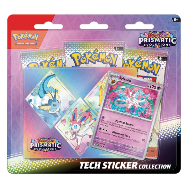 Pokémon TCG: Scarlet & Violet 8.5 – Prismatic Evolutions - Tech Sticker Collection - Image 4